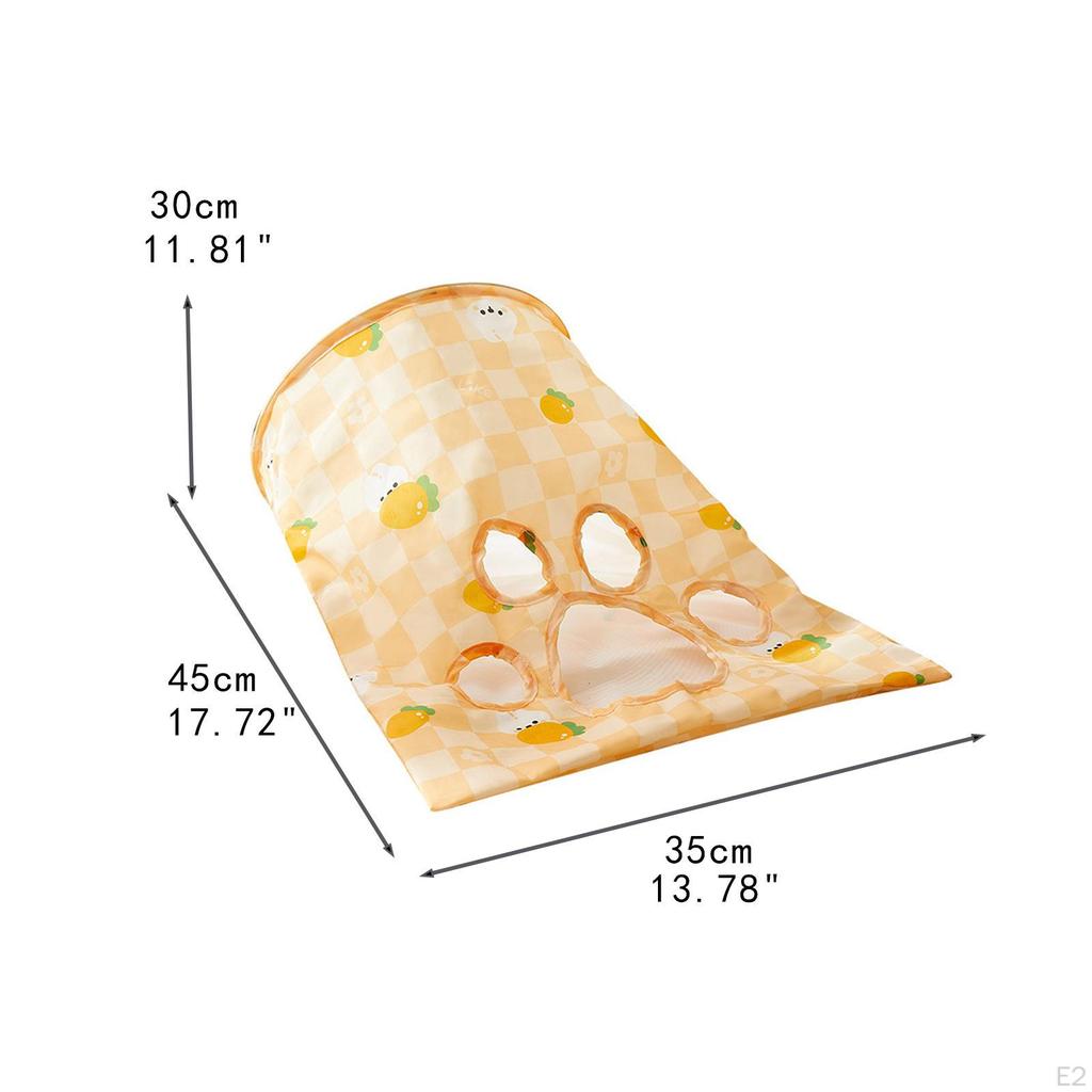 Cat Tunnel Bag, Puzzle Toy, Foldable Self Interactive Pet Tube Bag for