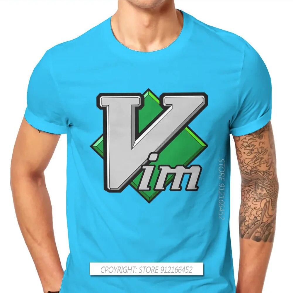 Operační systém Linux Tričko Tux Penguin Fabric VIM Elegantní tričko Oversex Unisex oblečení Tištěný Velký výprodej