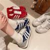Summer Thin Women's New Casual Sports Shoes Soft Sole Light Red