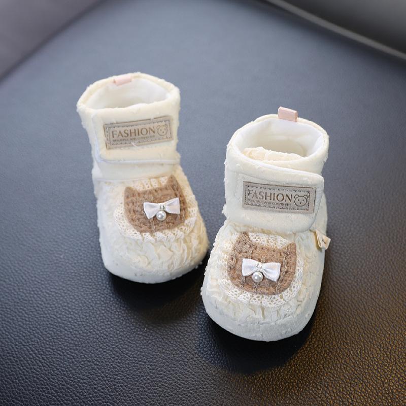 Schmale, weichsohlige, rutschfeste Schuhe für Mädchen, zart und leicht