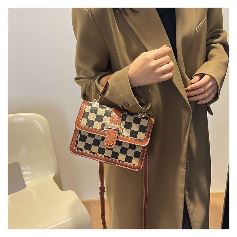 New Small Square Bag, Versatile Shoulder Messenger Bag Casual Women's Bag