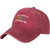 Go Through Me Pride Hearts Washed Cotton Baseball Cap Breathable Adjustable Dad Hat