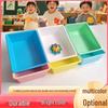 Colorful 8cm Deep Multi-functional Storage Tray for Children's Educational Toys and Models
