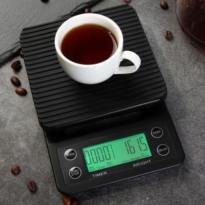 Electronic Timing Coffee Scale Kitchen Baking Electronic Scale Hand Brewed Coffee Food Scale High Precision 5kg0.1 Electronic Scale