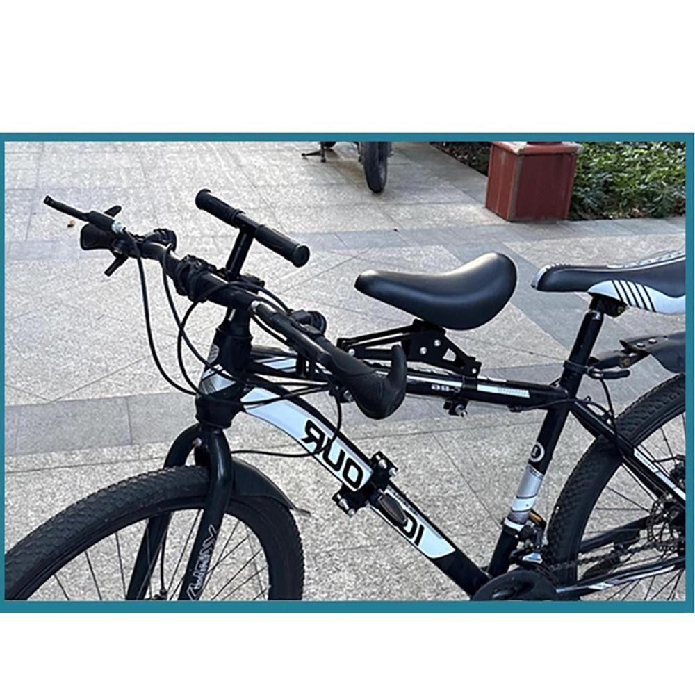 Front Mounted Bike Seat with Handlebars Quick Release Child Seat Road Bike