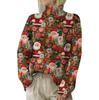 Christmas Sweatshirts For Women Knit Sweater Cute Shirt Fall Turtleneck Pullover Tops