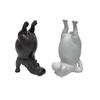 Yoga Hippo Statue Cute Hippopotamus in Meditation Pose Resin Sculpture Funny Desk Decor Unique Gift for Yoga Lovers Relief