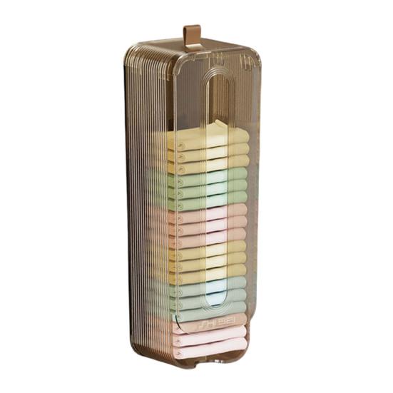 

Underwear Storage Box Wall Mount Bra Undergarment Organizer Punch Free Multifunctional Socks Storage Dispenser for Closet Wardrobe Panties Ties