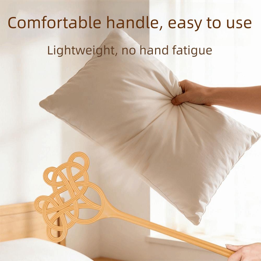 Long Handle Plastic Quilt Beater Lightweight Dust Beater Portable Carpet Beater  Jacket Cleaning