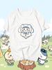 Chiikawa Japanese CartoonStyle Graphic TShirt Summer Cotton Unisex Couple Casual ShortSleeve Streetwear Gift Daily Top