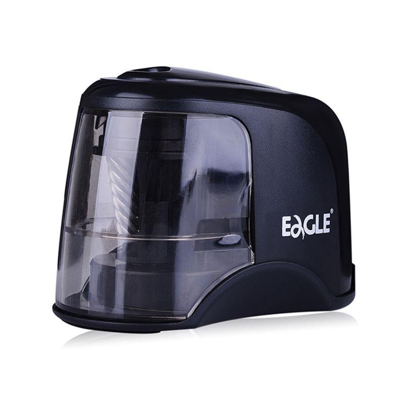 Portable Electric Pencil Sharpener Rechargeable Heavy Duty Helical Steel Blade School Office Stationery Supply