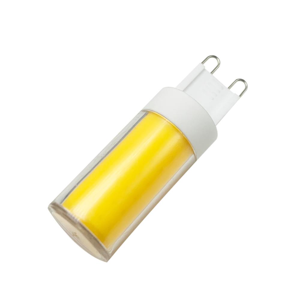 Dimmable G9 COB 5W / 7W 110V 120V Deep LED Ceramic Corn Lighting Replace 45W 60W Halogen Lamp Cold / Warm White For Home Bulbs