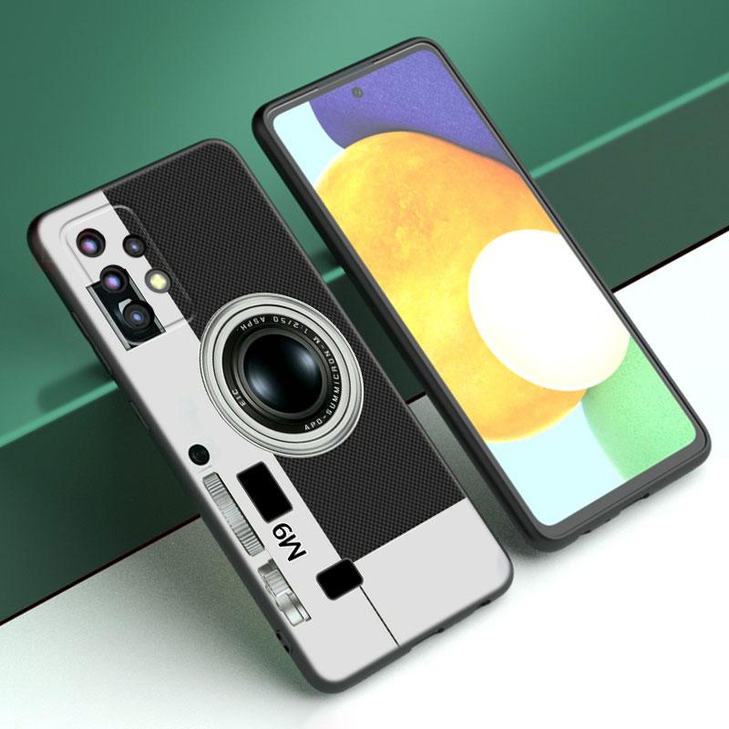 Etui na telefon w kształcie radia kasetowego dla Samsunga A04 A21 A30 A50 A52 S A13 A14 A22 A23 A32 A53 A73 5G A11 A12 A31 A33 A51 A70 A71 A72