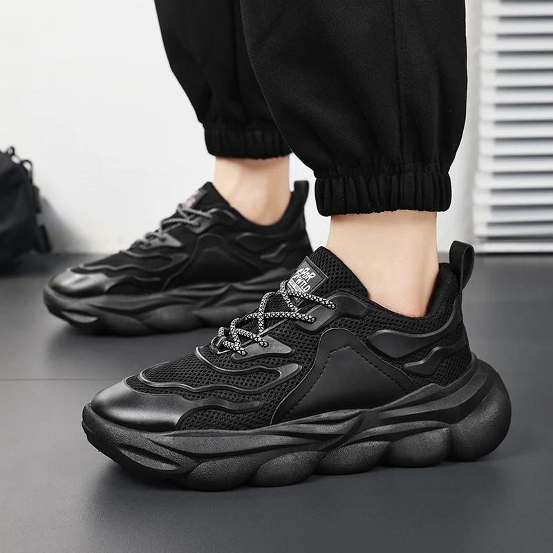 Fashion Men Casual Shoes Mesh Lightweight Breathable Running Sneakers Male Walking Shoes Comfortable Jogging Sport Shoes Zapatos