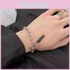 Fashionable Unisex Double Layer Bracelet Highend Alloy With Shapes Geometric