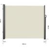 Retractable Side Awning Outdoor Patio Pool Water Repellent Garden Terrace Sun Shade Screen Privacy Divider Deck Wind Fence
