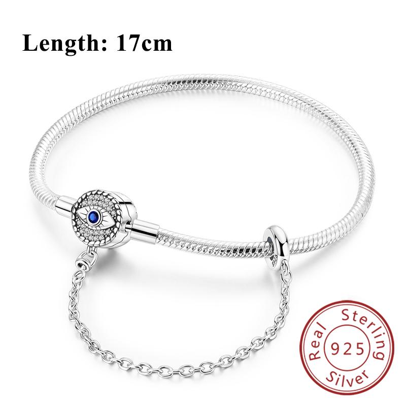 Bracelet Original Copper Charms Bracelet 17-20Cm Heart Bracelet For Women Bracelet Charms Birthday Jewelry Gifts