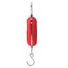Mini Electronic Scale, Fish Weighing Scales Red Portable 25Kg/5G Hanging Scale Digital Pocket Key Chain Weight Hook Kitchen Food Weight Gauge