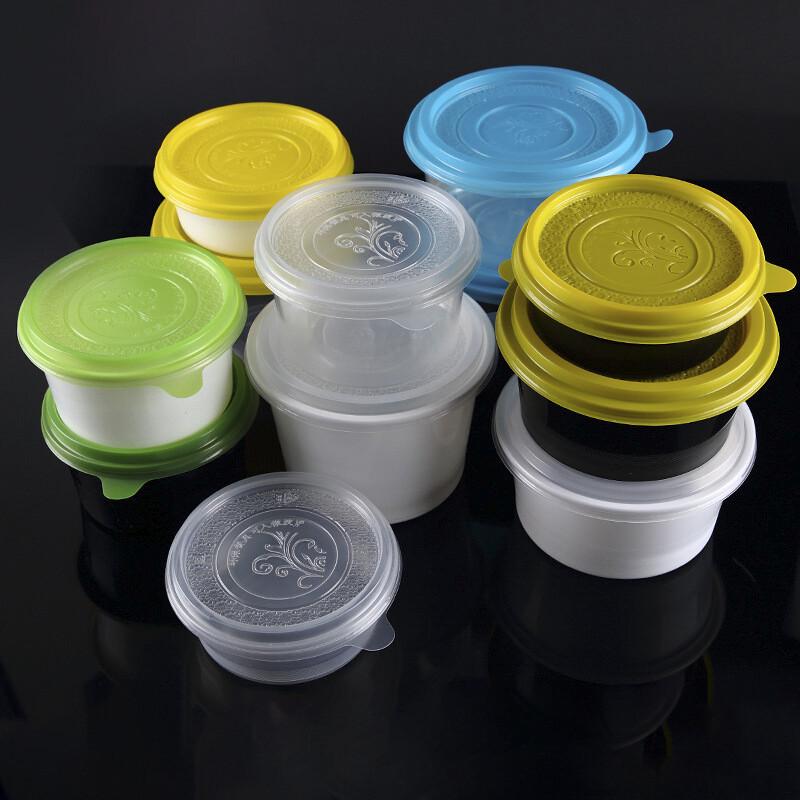 Disposable Plastic Round Takeaway Bowls