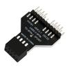 Motherboard USB2.0 9Pin Extension Cable Adapter 1 To 2 USB HUB USB2.0 9 Pin To USB3.0 19Pin Conversion Adapter for RGB Lamp Fan