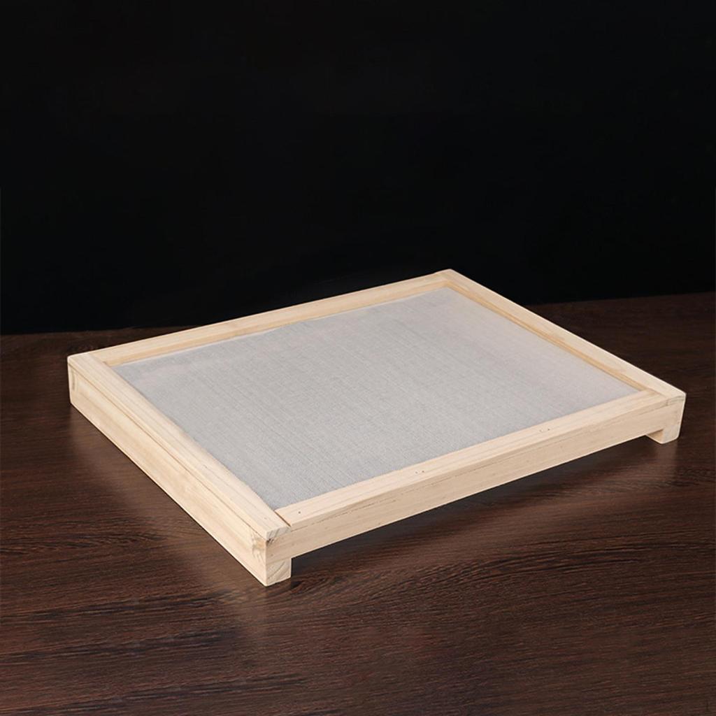 Marco de Red de Secado de Incienso Suministros DIY de Madera Práctico Multifunción Sol para