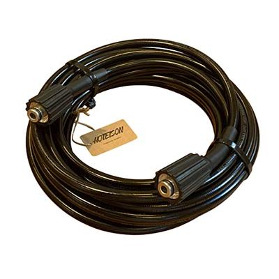 <HOTEISON> High-Pressure Washer Hose Extension, 10m, for Ryobi, Iris, and Other Models. 15mm Shaft Diameter. Ideal for Extending or Replacing High-pre