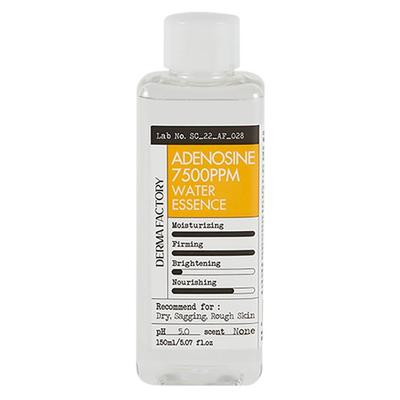 Essenza Acquosa all'Adenosina 7500ppm 150ml – Rassodante Intensivo, Boost di Collagene e Idratazione Profonda, Prima Essenza Vegana, Coreana