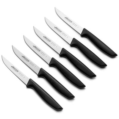 Facas de Cozinha - ARCOS - Niza - Lâmina Aço Inoxidável Nitrum® - 6 peças - 110 mm