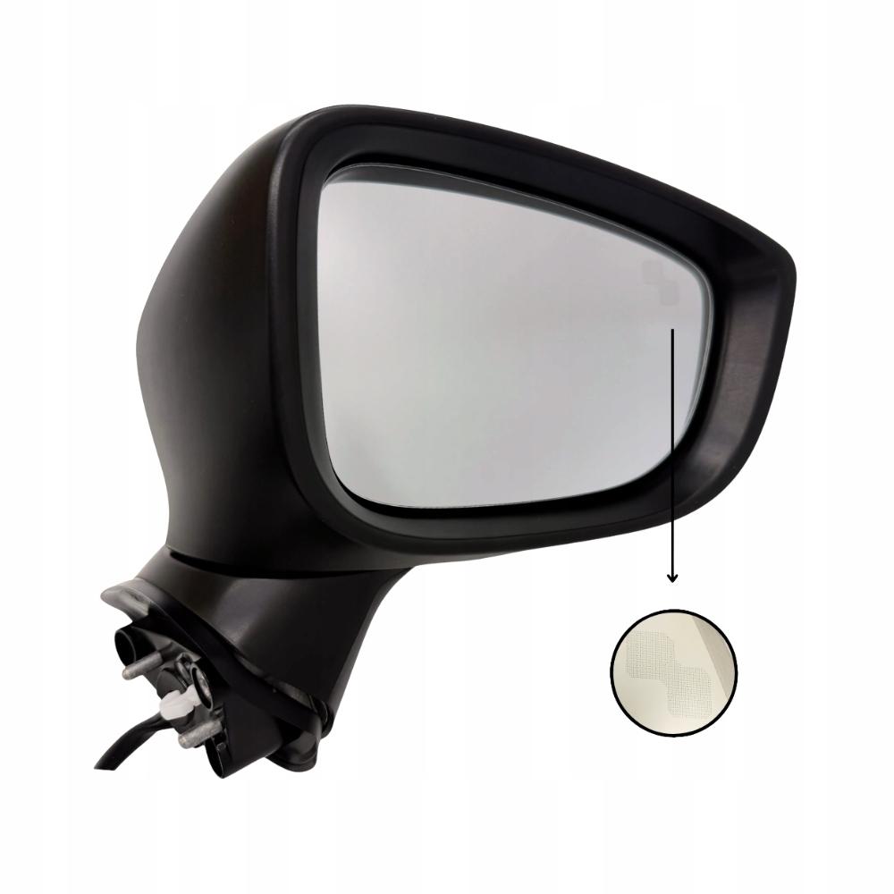 Right Mirror Mazda 3 Bm Bn Electric Folding 9-Pin 2016-2019 + Bsm