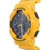 G-SHOCK GA-100A-9A Analog Digital Stopwatch 1/1000 Sec Yellow Men's Watch