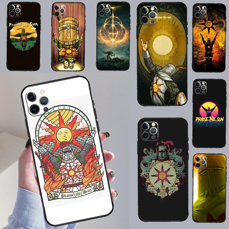 Praise the Sun Dark Souls Case For OnePlus 13R 12R 10R 13T 10T 8T 15 13 12 11 Nord CE 4 3 2 Lite N20 N30 Nord 5 Cover