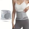 5 Reinforced Compression Waist Support Belt With Breathable Mesh For Standing Working Back Pain Relief