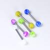 Raccon Raccoon Ice Cream Titanium Steel Tongue Pin Fashion Sexy Ins Textured External Thread Tongue Pin Piercing Jewelry