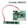 4.3/5-inch LCD Display Driver Board Module Kit Display Mainboard for Automotive and Industrial Control Multi-Functional Displays