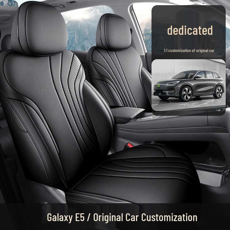 2026 Geely Galaxy E5 All-Season Breathable Full Leather Perforated Seat Cover