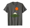 Japanese Minimalist Graphic 2 Mt. Fuji, Scandinavian-style Design, Japan, Mt. Fuji, Japan, Modern, Stylish, Art, T-shirt
