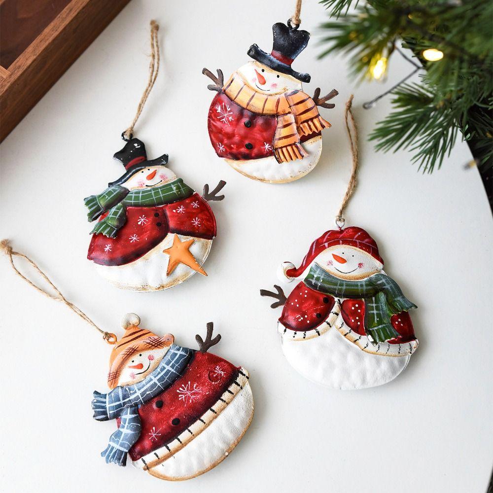 Handmade Christmas Hanging Model Pendant Xmas Ornament Creative Christmas Tree Decor Festival