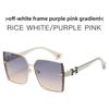 Fashion Uv400 Sunglasses For Women With Yellow Lenses And Red Fullframe For Outdoor And Parties