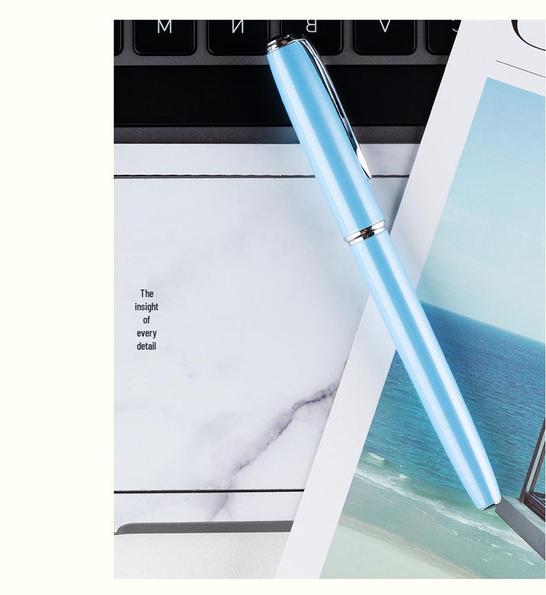 Picasso 916 Rollerball Pen: Men's Business Office Metal Ballpoint with Engraving Gift Box.