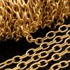1M Heavy Chunky Hip Hop Chain Stainless Steel Frosted Oval Link Chains for DIY Men Jewelry Making Punk Necklace Bracelet Chain