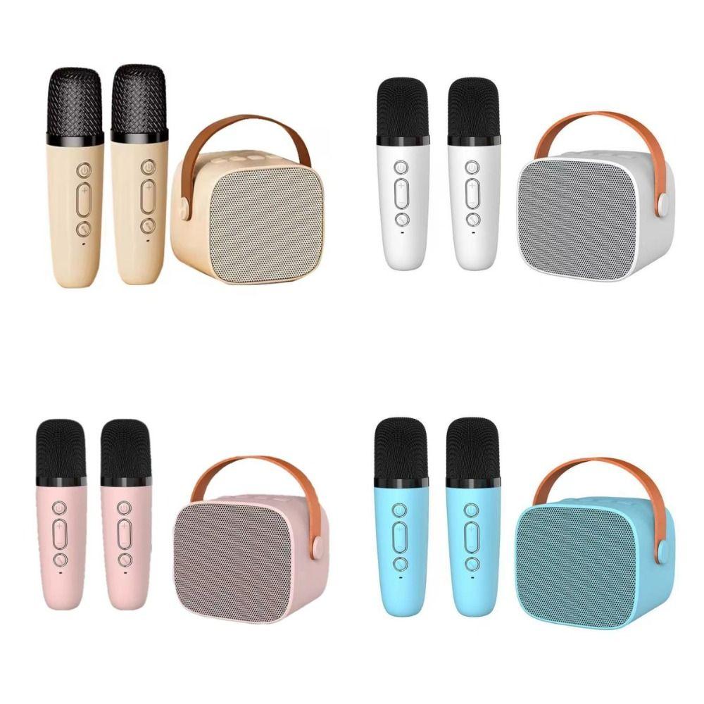 Portable Mini Bluetooth Speaker Karaoke Machine Karaoke Speaker  Party Gift