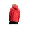 FILA Fleece Hooded Warm Two-Piece Set Waterproof Jacket Men Outerwear Dark-Rose A11M517728FWI