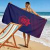 Chivas Logo Dark Blue Towel A must-have beach towel for beach travel