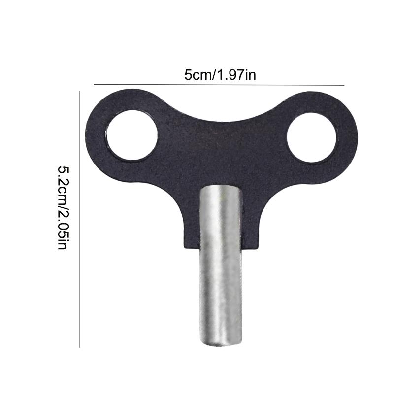 High Quality Black Metal Wood Clock Key Winding Swiss Repair Tool