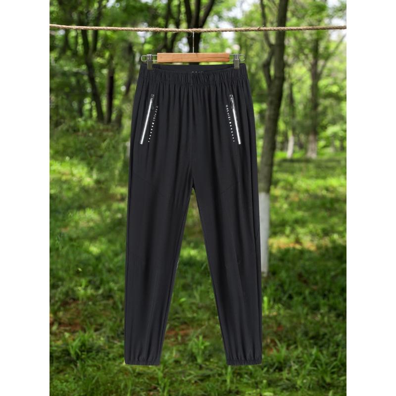 Couple outdoor shock pants new summer thin ice silk quick-drying mountain sports and leisure new pants