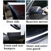Bumper sSrip Protection Film 3D Carbon Fiber Sticker Anti Scratch Tape DIY Paste Protector Strip