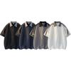 T-shirts d'été à manches courtes pour hommes T-shirts polyvalents à manches courtes Polos pour hommes