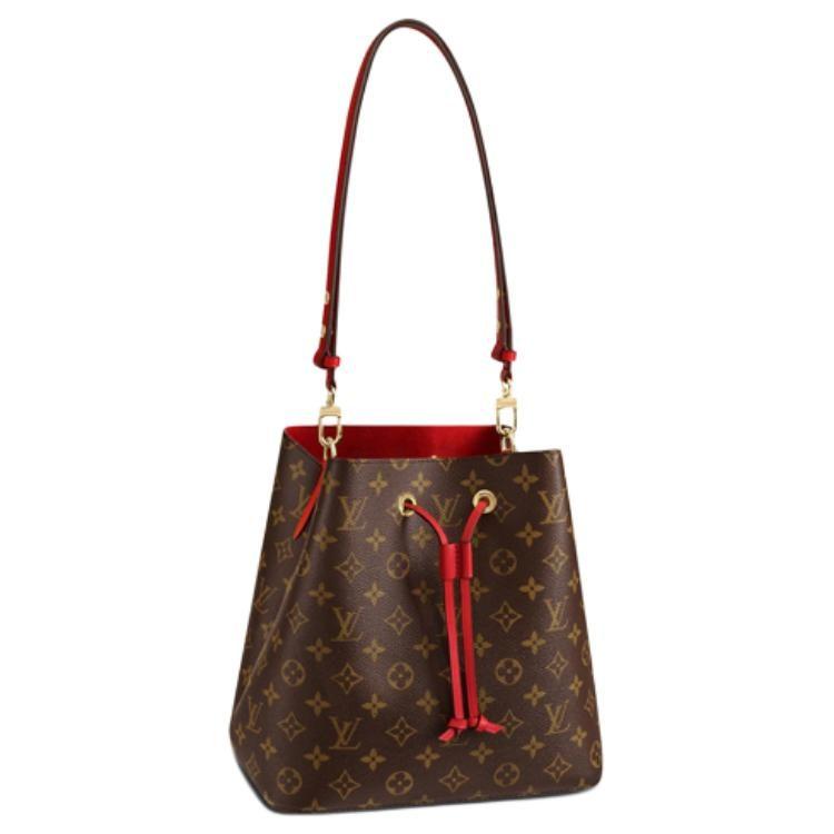Louis Vuitton Neonoe Bag Mm Monogram Poppy M44021