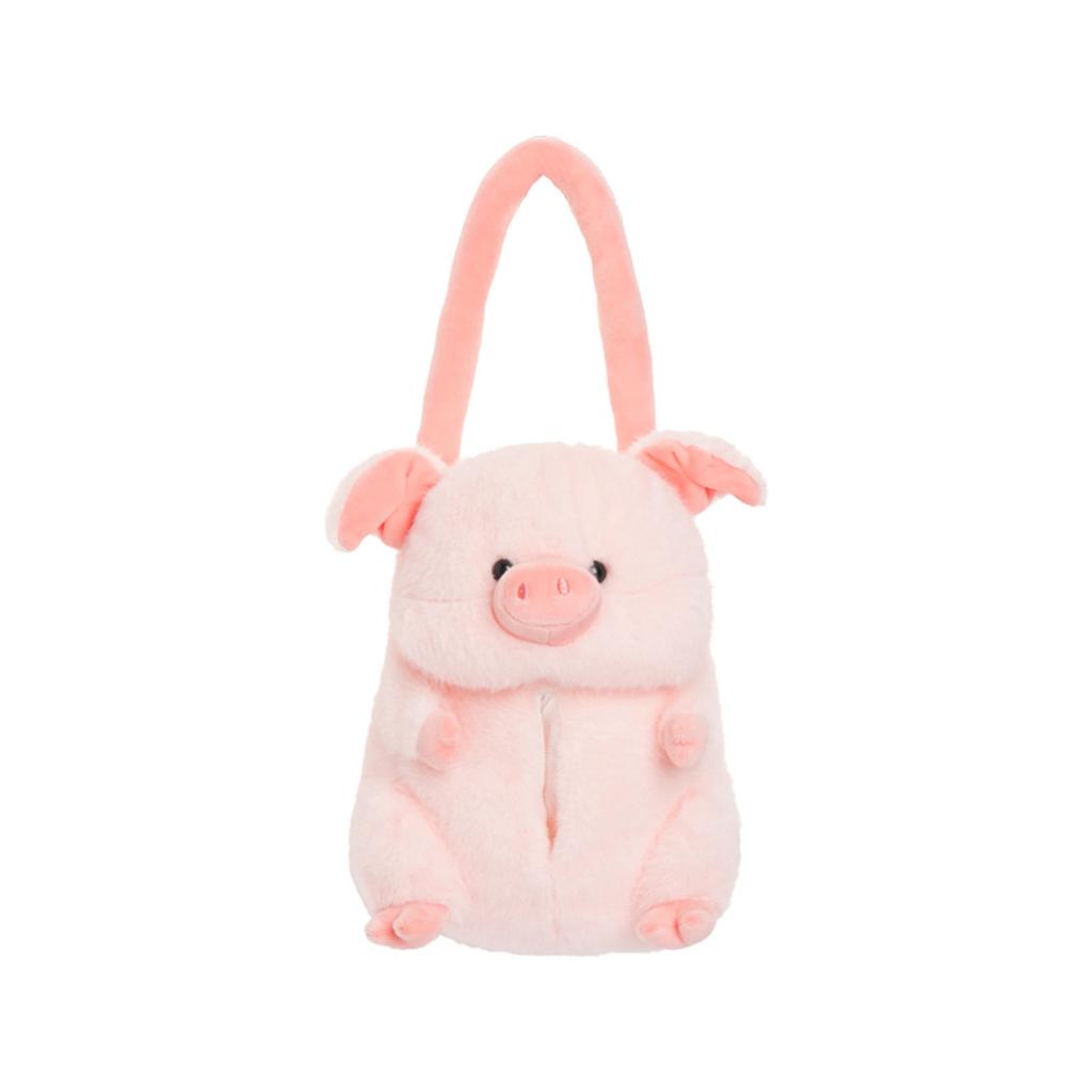 Lovely Animal Shaped Car Tissue Dispenser Paper Towel Holder with Hanging Strap Storage Bag For Home And Travel