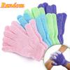 1-10pcs Colourful Exfoliating Gloves Bath Gloves For Shower Double Sided Exfoliating Gloves For Spa Massage And Body Scrubs